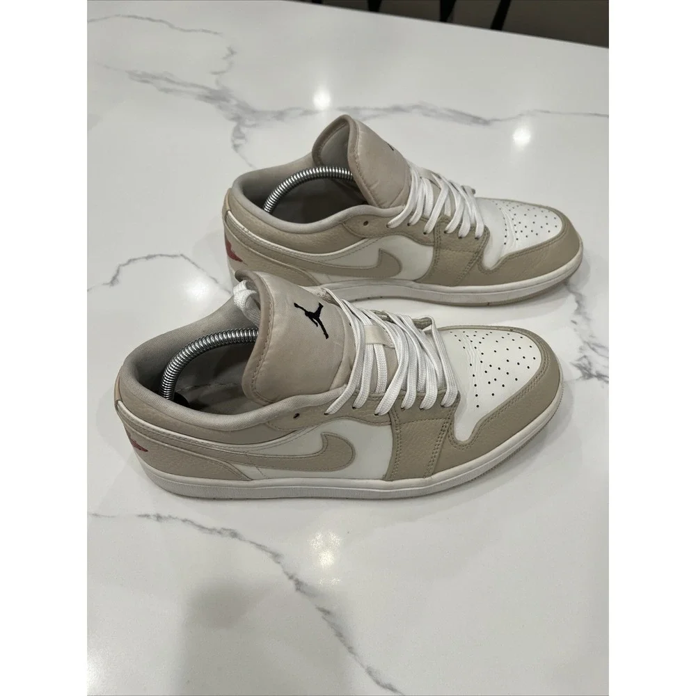 Size Mens 10 Air Jordan 1 SE Low Sail Rattan University Red Women's 12 Retro